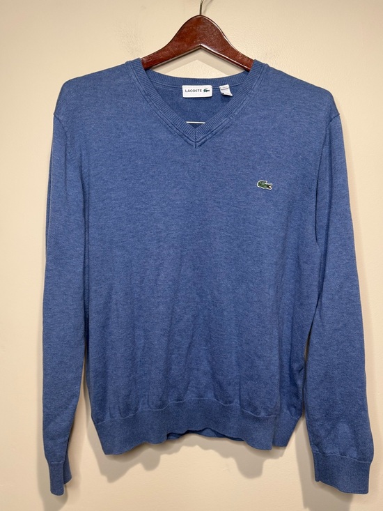 Lacoste Other - Lacoste Men’s V-Neck Sweater elbow detail due XL France 6